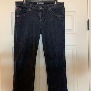 HUDSON Jeans Triangle Flap Pocket Straight Leg